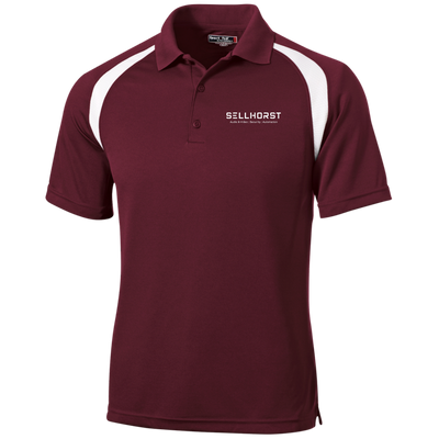 Sellhorst-T476 Moisture-Wicking Tag-Free Golf Shirt