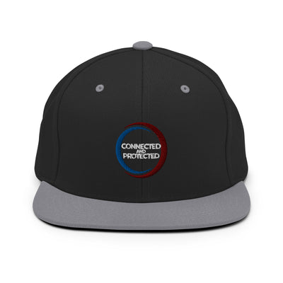Connected And Protected-Snapback Hat