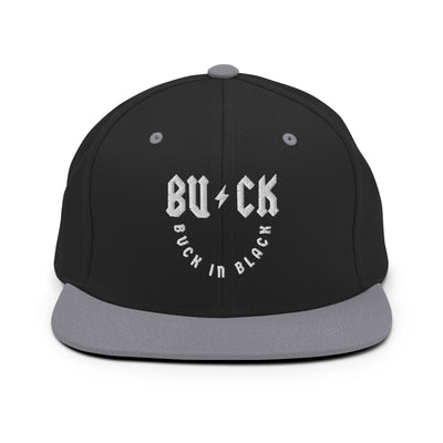 Buck In Black-Snapback Hat