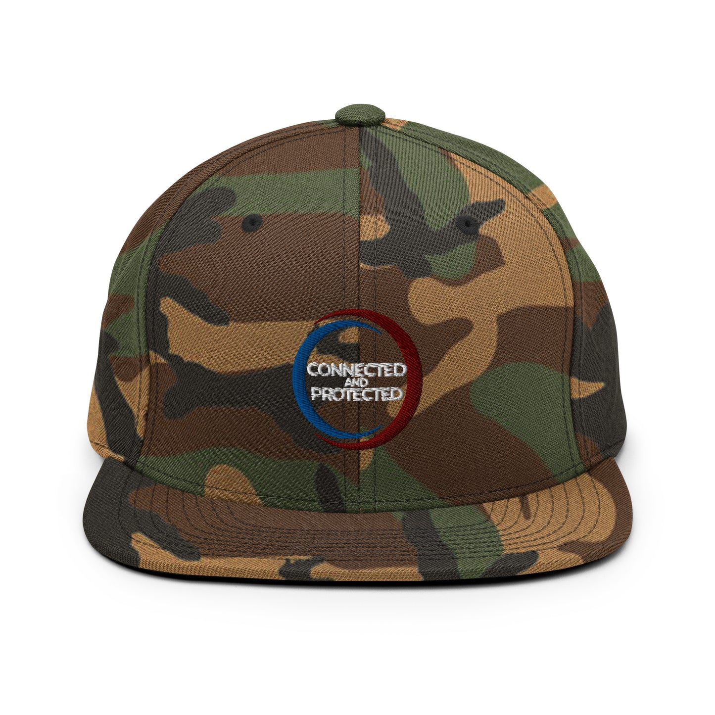 Connected And Protected-Snapback Hat