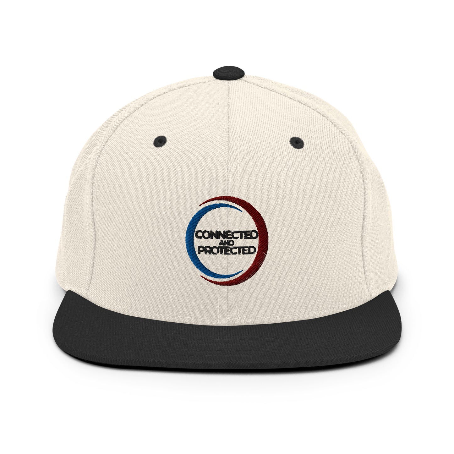 Connected And Protected-Snapback Hat