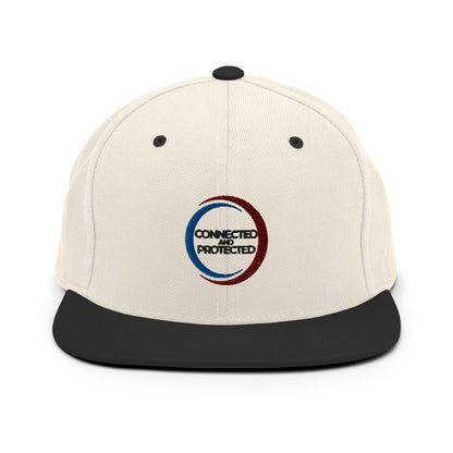 Connected And Protected-Snapback Hat