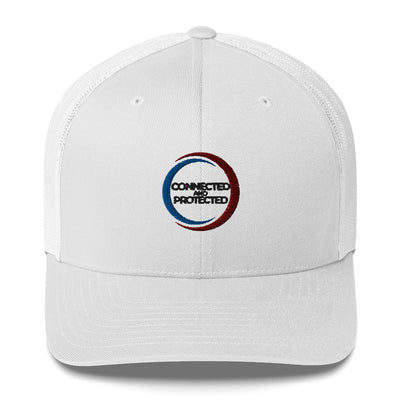 Connected And Protected-Trucker Cap