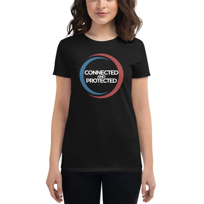 Connected And Protected-Women's short sleeve t-shirt