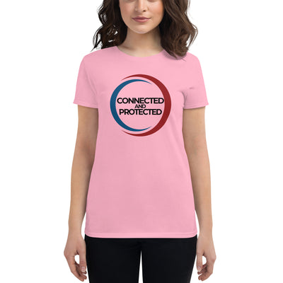 Connected And Protected-Women's short sleeve t-shirt