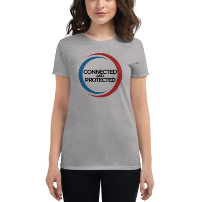 Connected And Protected-Women's short sleeve t-shirt