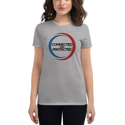 Connected And Protected-Women's short sleeve t-shirt