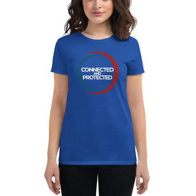 Connected And Protected-Women's short sleeve t-shirt