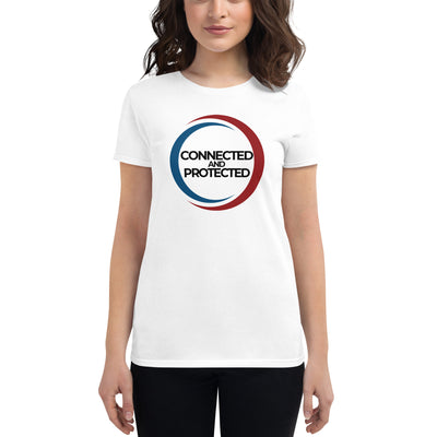 Connected And Protected-Women's short sleeve t-shirt