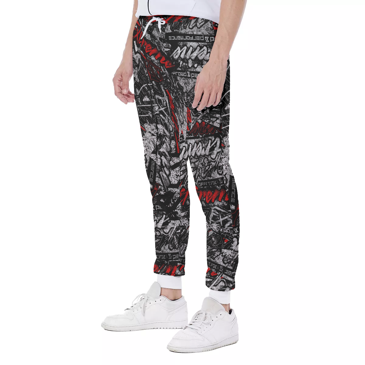 Extreme-All-Over Print Men's Sweatpants