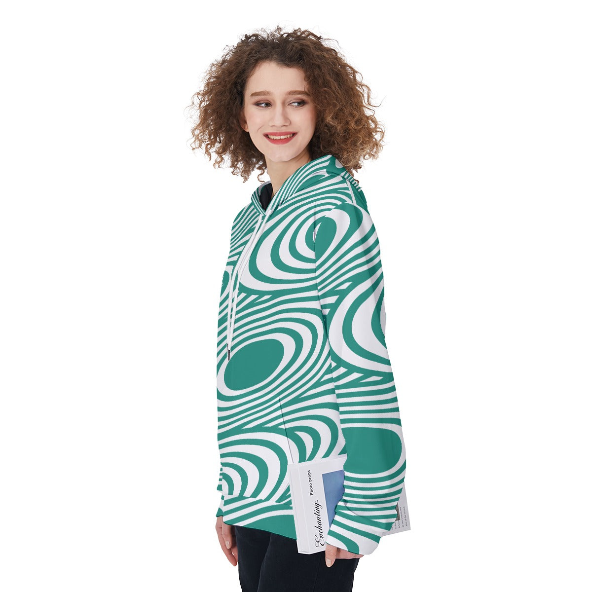 RAI-All-Over Print Women's Pullover Hoodie