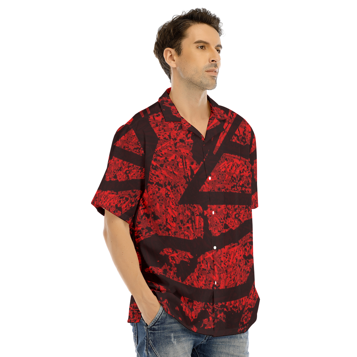 Extreme-All-Over Print Hawaiian Shirt