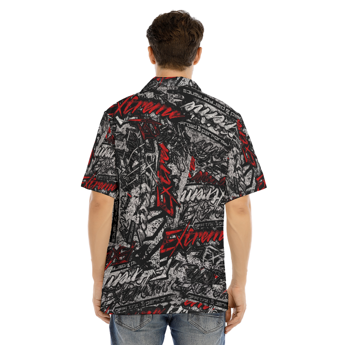 Extreme-All-Over Print Hawaiian Shirt