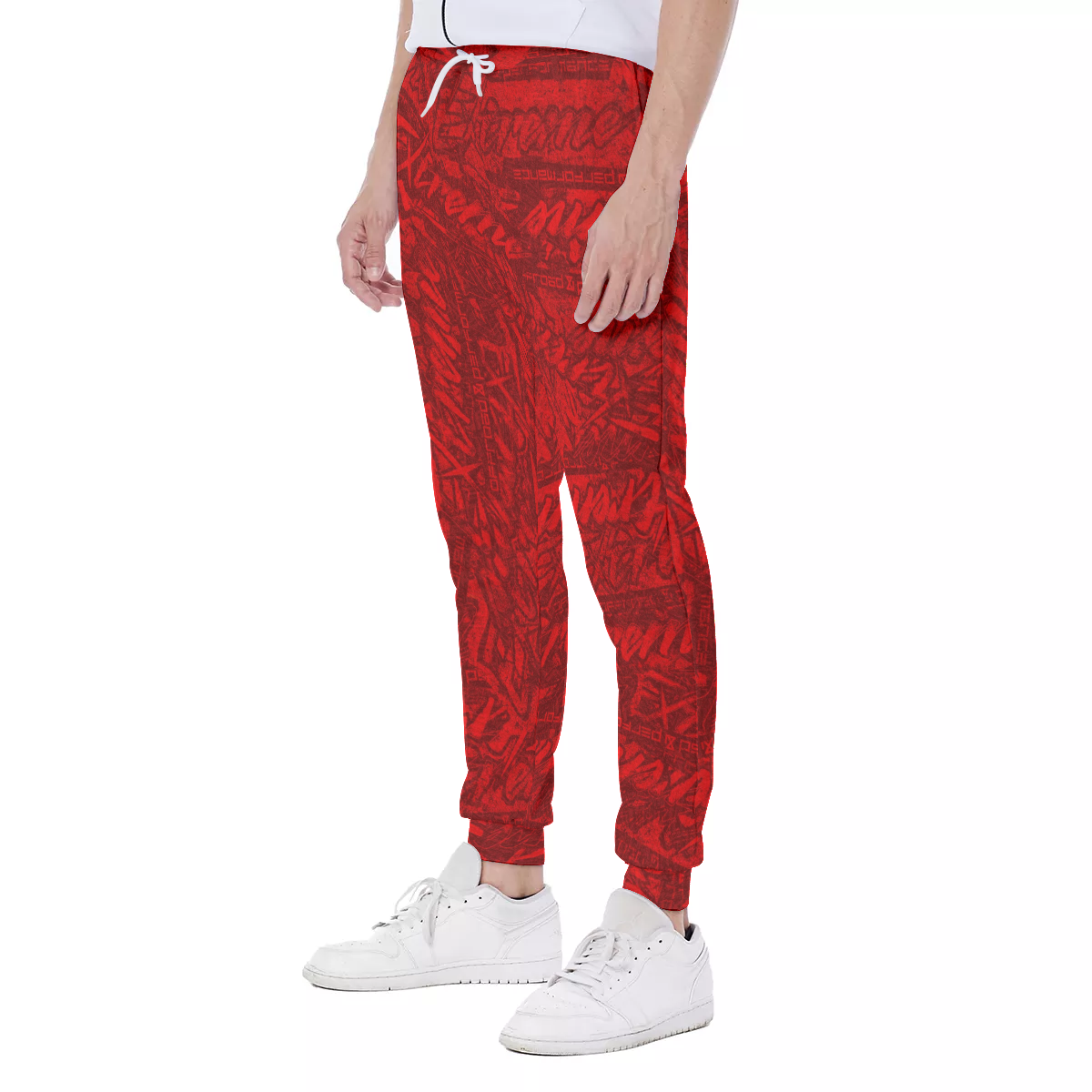 Extreme-All-Over Print Men's Sweatpants