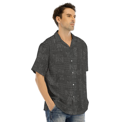 AiN-Men's Hawaiian Button Down