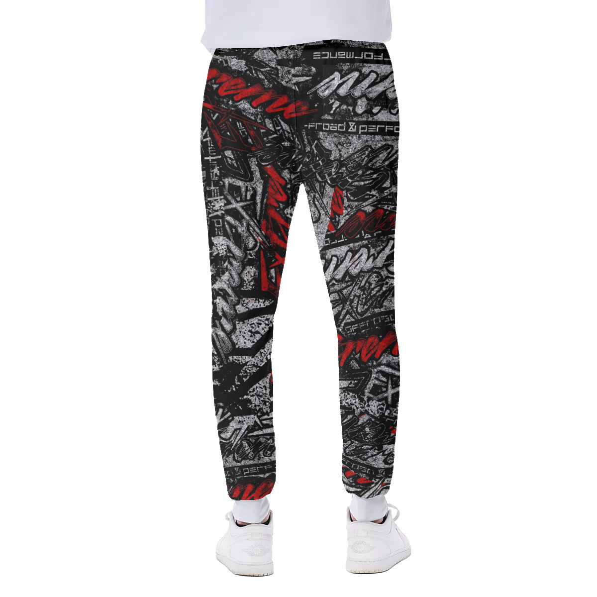 Extreme-All-Over Print Men's Sweatpants