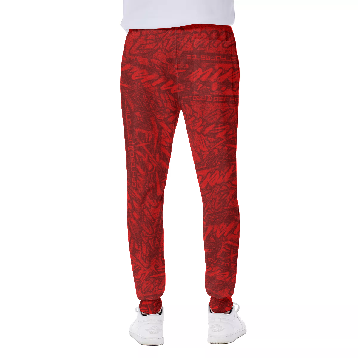 Extreme-All-Over Print Men's Sweatpants