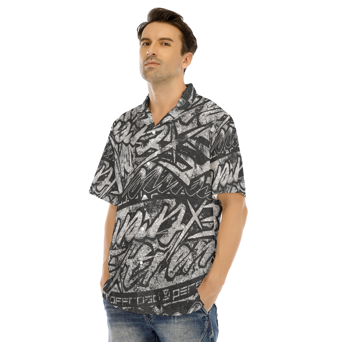 Extreme-All-Over Print Hawaiian Shirt