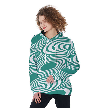 RAI-All-Over Print Women's Pullover Hoodie