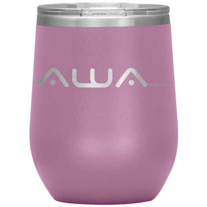 AWA Reps-12oz Insulated Wine Tumbler