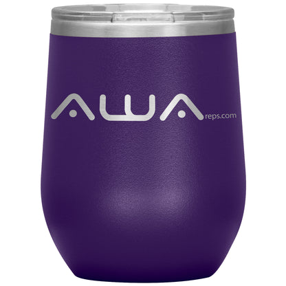 AWA Reps-12oz Insulated Wine Tumbler
