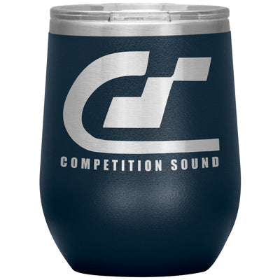 Competition Sound-12oz Wine Insulated Tumbler
