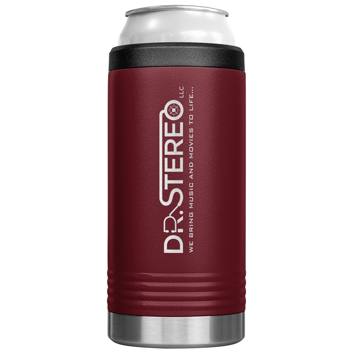 Dr. Stereo-12oz Insulated Cozie
