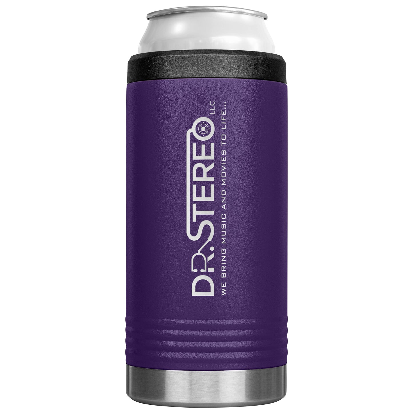 Dr. Stereo-12oz Insulated Cozie