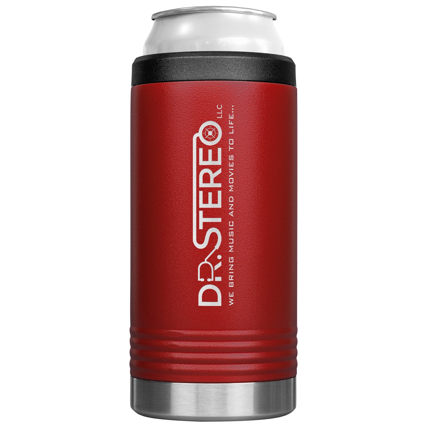Dr. Stereo-12oz Insulated Cozie