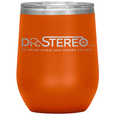 Dr. Stereo-12oz Insulated Wine Tumbler