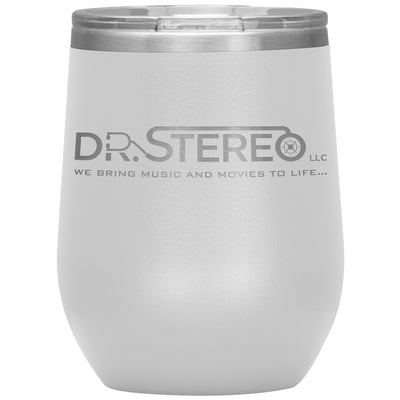 Dr. Stereo-12oz Insulated Wine Tumbler