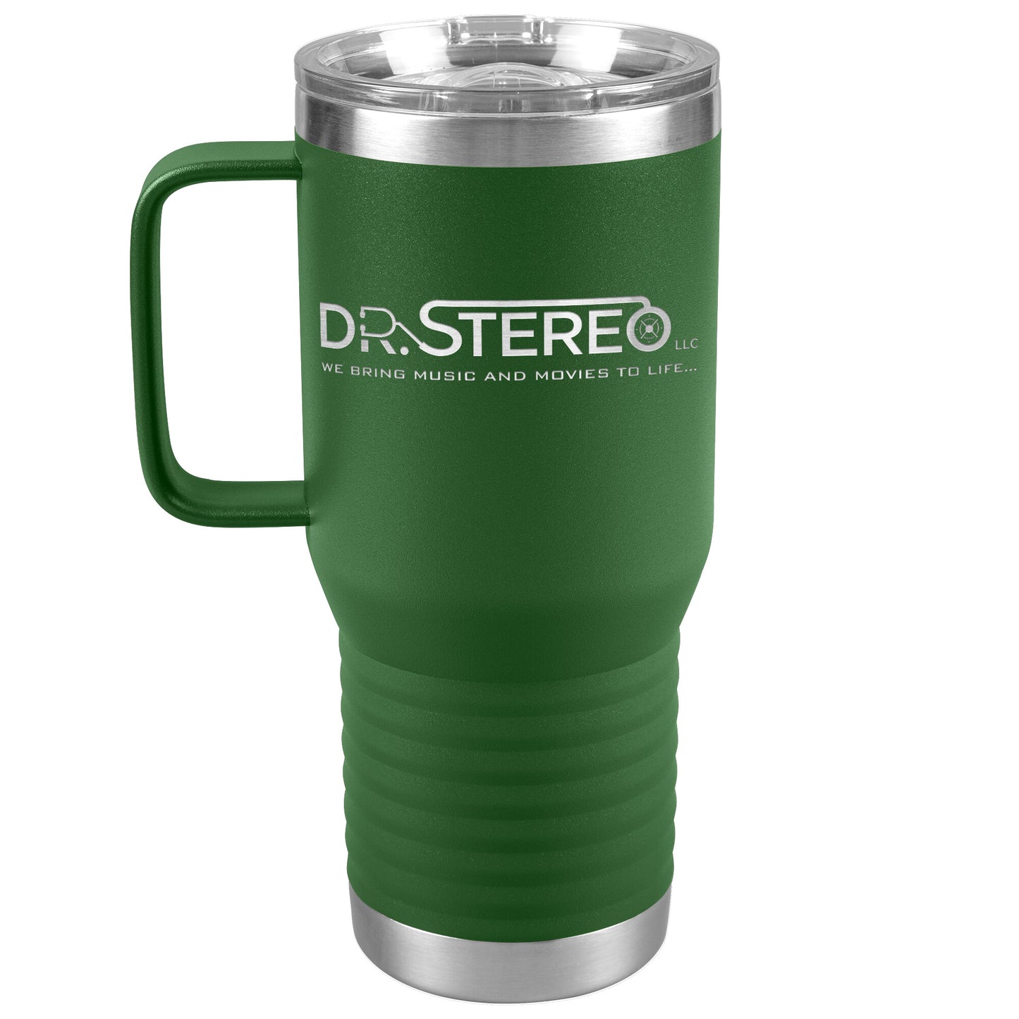 Dr. Stereo-20oz Insulated Travel Tumbler