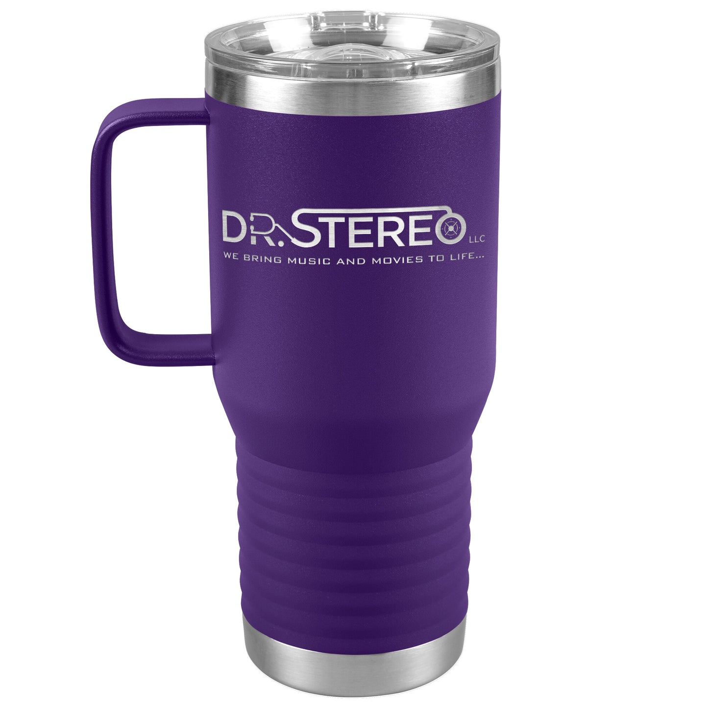 Dr. Stereo-20oz Insulated Travel Tumbler