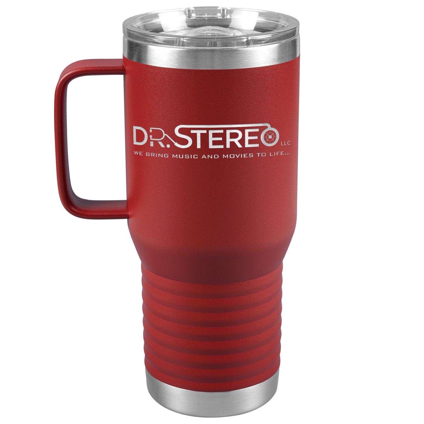 Dr. Stereo-20oz Insulated Travel Tumbler
