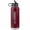 Dr. Stereo-32oz Insulated Water Bottle