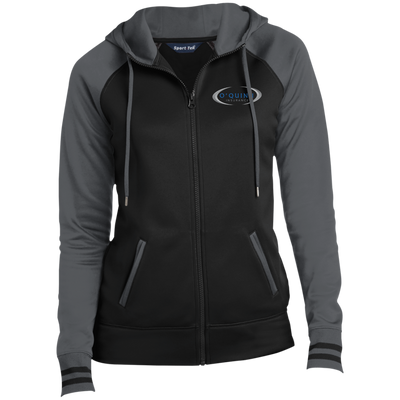 O'Quinn Insurance-Ladies' Sport-Wick® Full-Zip Hooded Jacket