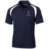 Liberty Golf-Moisture-Wicking Tag-Free Golf Shirt