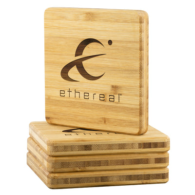 Ethereal-Bamboo Coaster - 4pc