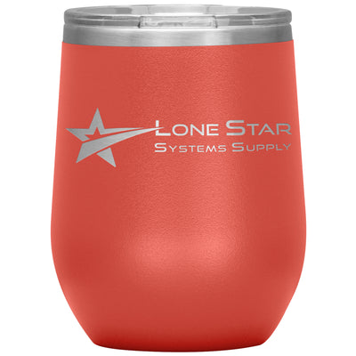 Lone Star-12oz Insulated Wine Tumbler