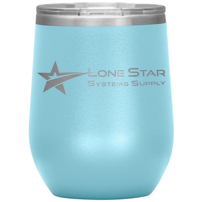 Lone Star-12oz Insulated Wine Tumbler