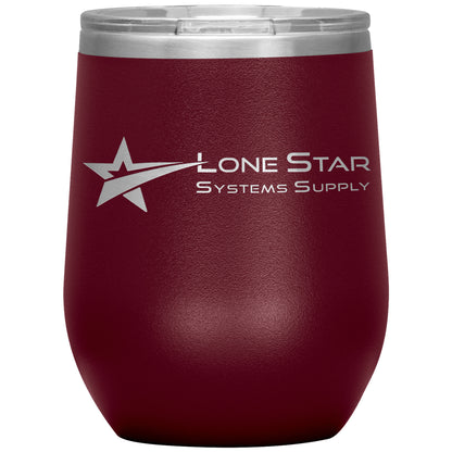 Lone Star-12oz Insulated Wine Tumbler