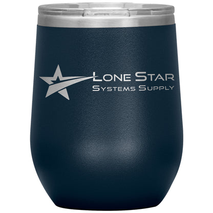 Lone Star-12oz Insulated Wine Tumbler