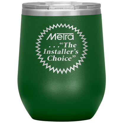 Metra 80’s Installers Choice-12oz Wine Insulated Tumbler