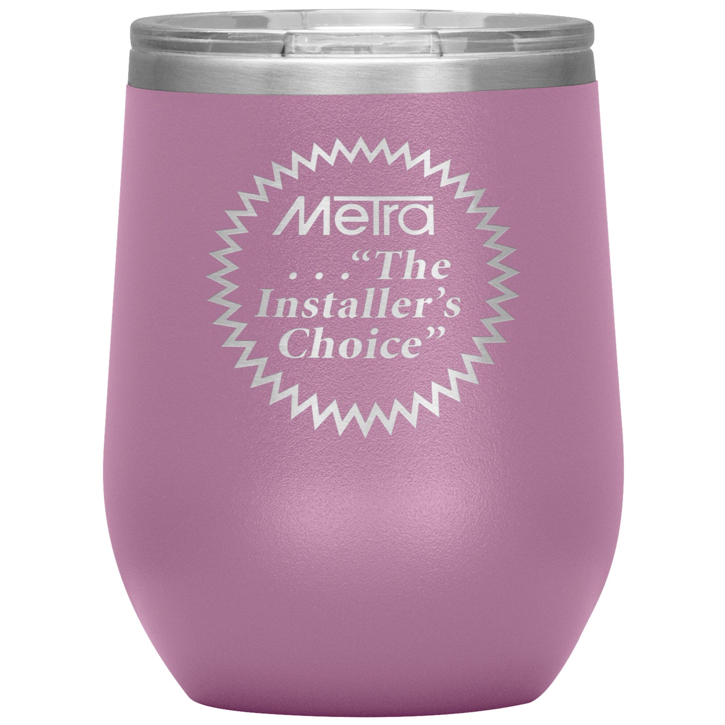 Metra 80’s Installers Choice-12oz Wine Insulated Tumbler