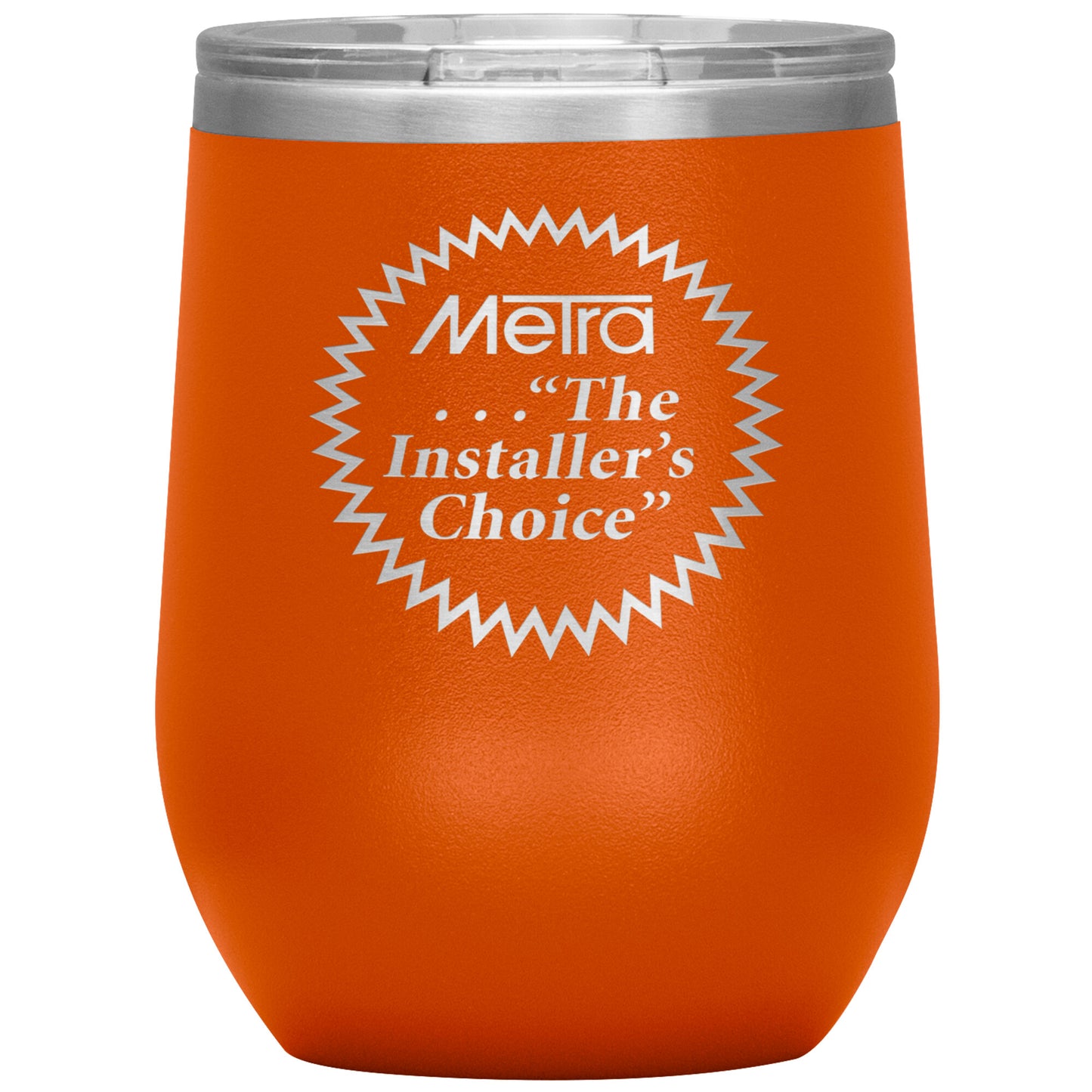 Metra 80’s Installers Choice-12oz Wine Insulated Tumbler