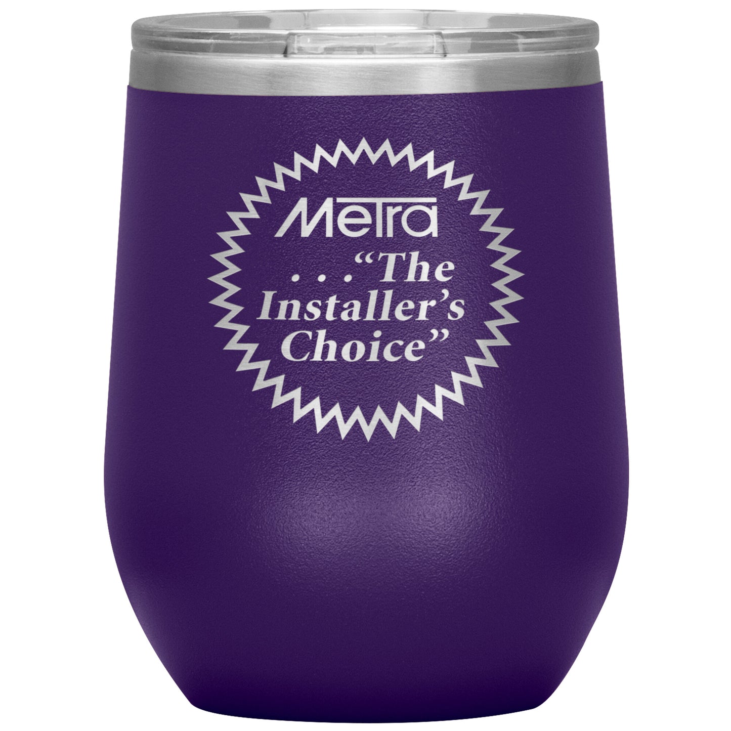 Metra 80’s Installers Choice-12oz Wine Insulated Tumbler