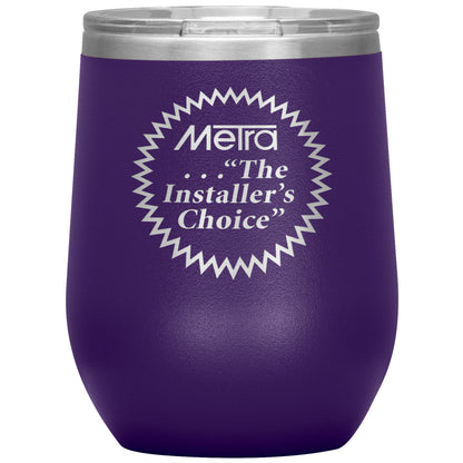 Metra 80’s Installers Choice-12oz Wine Insulated Tumbler