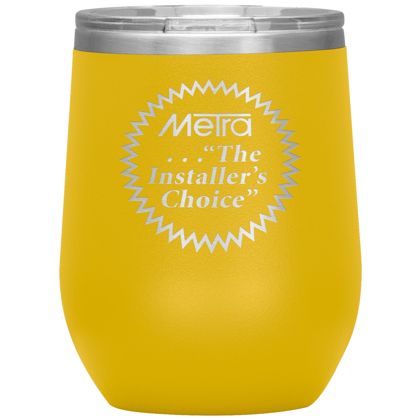 Metra 80’s Installers Choice-12oz Wine Insulated Tumbler