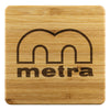 Metra 80’s Installers Choice-Bamboo Coaster - 4pc