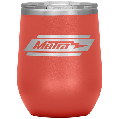 Metra 90’s Retro-12oz Wine Insulated Tumbler
